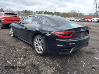 2018 Maserati GranTurismo Sport with VIN ZAM45VLA9J0270166, listed as a IAAI auction lot 41200622 with 25,476 mi miles. Bid and sale history available at carsss.com. Image 3.