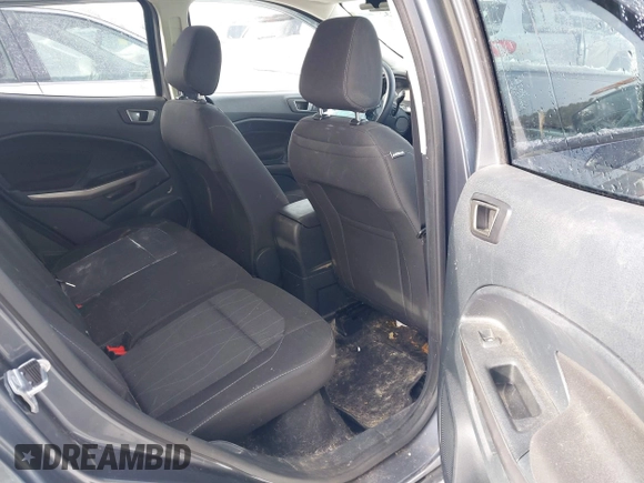 2022 Ford EcoSport SE with VIN MAJ6S3GL0NC466609, listed as a IAAI auction lot 41354232 with 16,757 mi miles and . Bid and sale history available at carsss.com. Image 8.