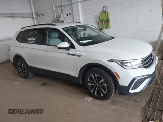 2023 Volkswagen Tiguan S with VIN 3VVRB7AX9PM036722, listed as a IAAI auction lot 41963395 with 48,168 mi miles and . Bid and sale history available at DreamBid. Image 1.