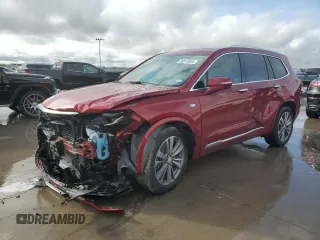 2022 Cadillac XT6 Premium Luxury with VIN 1GYKPCRS7NZ115394, listed as a Copart auction lot 86512084 with 17,310 mi miles and Salvage Title. Bid and sale history available at carsss.com. Image 1.