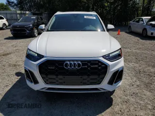 2022 Audi Q5 S line Premium Plus with VIN WA1EAAFY2N2124721, listed as a Copart auction lot 66202045 with 45,059 mi miles and Salvage title. Bid and sale history available at DreamBid. Image 5.