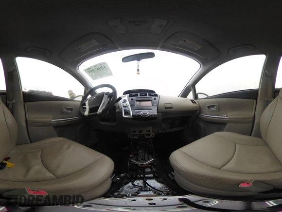 2013 Toyota Prius Two with VIN JTDZN3EU6D3208345, listed as a IAAI auction lot 41867939 with 193,820 mi miles and . Bid and sale history available at carsss.com. Image 19.
