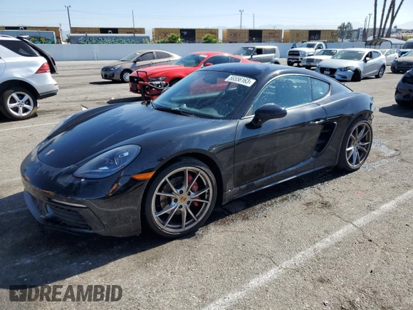 2018 Porsche 718 Cayman S z VIN WP0AB2A81JK278930, wystawiony jako Copart lot #56556163 z przebiegiem 27 569 mil mil oraz . Historia ofert i sprzedaży dostępna na DreamBid. Obrazek 1.
