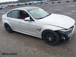 2018 BMW M3 with VIN WBS8M9C53J5K98477, listed as a IAAI auction lot 41733214 with 29,226 mi miles. Bid and sale history available at carsss.com. Image 1.