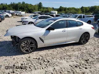 2023 BMW 8 Series M850i z VIN WBAGV8C01PCM79724, wystawiony jako Copart lot #69486194 z przebiegiem 14 285 mil mil oraz Szkoda całkowita • Salvage title. Historia ofert i sprzedaży dostępna na DreamBid. Obrazek 1.