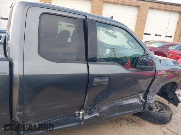 2020 Ford F-150 XL with VIN 1FTEX1CB7LFA04939, listed as a IAAI auction lot 42027862 with 56,383 mi miles and . Bid and sale history available at DreamBid. Image 13.