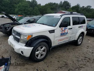 2007 Dodge Nitro SLT with VIN 1D8GU58K67W550155, listed as a Copart auction lot 63692245 with 183,369 mi miles and Clean title. Bid and sale history available at DreamBid. Image 1.