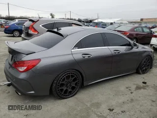 2016 Mercedes-Benz CLA 250 with VIN WDDSJ4GB9GN349133, listed as a Copart auction lot 38463464 with 85,074 mi miles and . Bid and sale history available at DreamBid. Image 3.