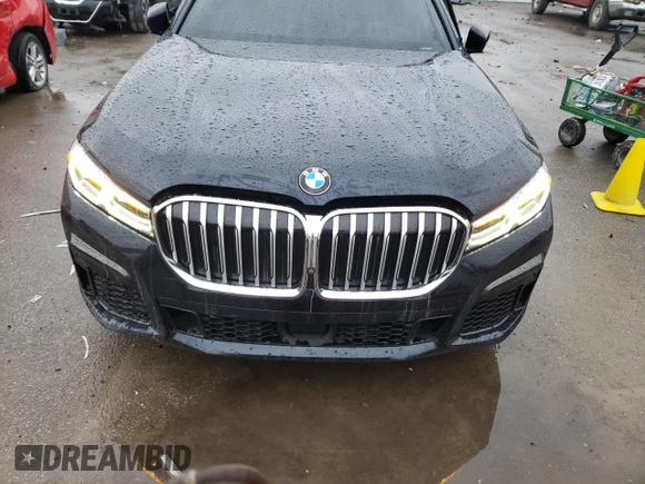 2021 BMW 7 Series 750i xDrive with VIN WBA7U2C06MCE50086, listed as a Copart auction lot 76885193 with 0 mi miles. Bid and sale history available at carsss.com. Image 11.