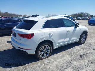 2023 Audi Q3 S line Premium with VIN WA1DECF30P1081652, listed as a IAAI auction lot 41775676 with 46,066 mi miles and . Bid and sale history available at DreamBid. Image 4.