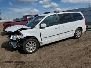 2014 Chrysler Town & Country Touring z VIN 2C4RC1BG8ER231241, wystawiony jako Copart lot #55060925 z przebiegiem 162 701 mil mil oraz Szkoda całkowita • Salvage title. Historia ofert i sprzedaży dostępna na DreamBid. Obrazek 1.