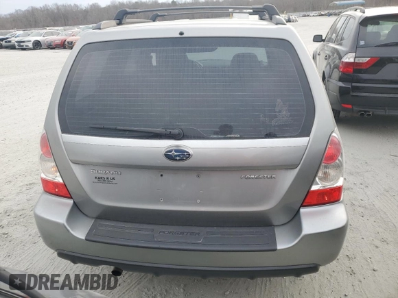2007 Subaru Forester X with VIN JF1SG63647H725271, listed as a Copart auction lot 47088015 with 128,435 mi miles and Salvage Title. Bid and sale history available at carsss.com. Image 6.