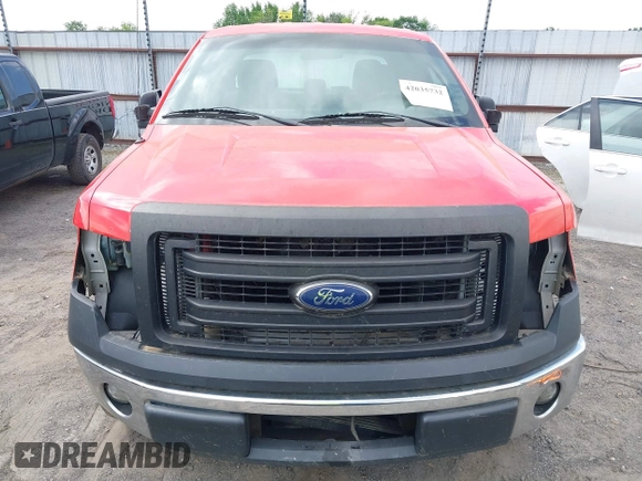2013 Ford F-150 XL with VIN 1FTEX1CM2DKG41117, listed as a IAAI auction lot 42035732 with 1 mi miles. Bid and sale history available at carsss.com. Image 18.