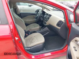 2015 Kia Rio LX with VIN KNADM5A34F6517123, listed as a IAAI auction lot 42125593 with 138,214 mi miles. Bid and sale history available at carsss.com. Image 5.
