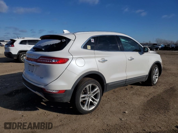 2019 Lincoln MKC Reserve with VIN 5LMTJ3DH7KUL50547, listed as a Copart auction lot 87255264 with Not Provided miles and Salvage Title. Bid and sale history available at DreamBid. Image 3.