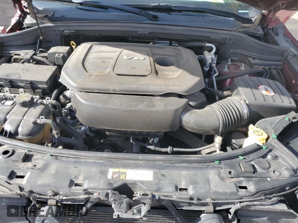 2017 Dodge Durango SXT with VIN 1C4RDJAG4HC839477, listed as a Copart auction lot 56588895 with 160,674 mi miles and Salvage title. Bid and sale history available at DreamBid. Image 12.
