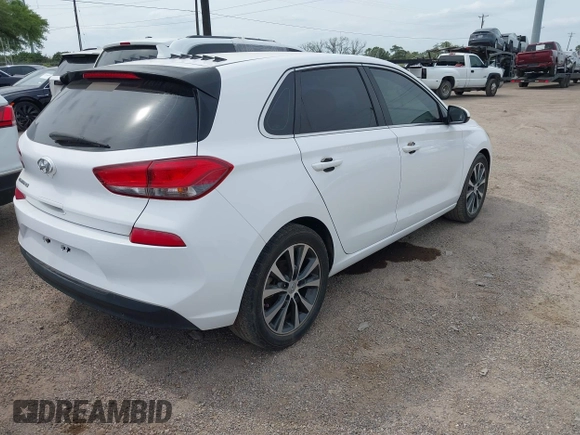 2018 Hyundai Elantra GT with VIN KMHH35LE0JU014937, listed as a IAAI auction lot 42162403 with 146,795 mi miles. Bid and sale history available at carsss.com. Image 4.