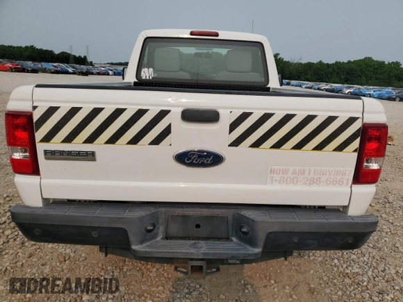 2011 Ford Ranger XL with VIN 1FTKR1AD8BPA39547, listed as a Copart auction lot 59134465 with 172,552 mi miles and Clean title. Bid and sale history available at DreamBid. Image 6.