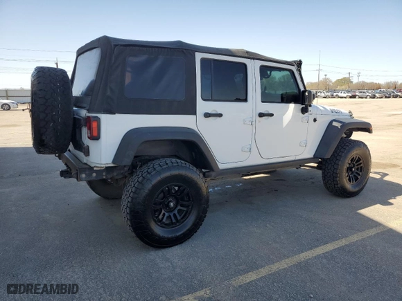 2015 Jeep Wrangler Unlimited Sport with VIN 1C4BJWDG1FL541324, listed as a Copart auction lot 51953635 with 133,070 mi miles and Clean Title. Bid and sale history available at carsss.com. Image 3.