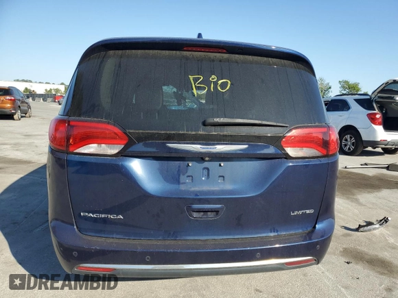 2018 Chrysler Pacifica Limited z VIN 2C4RC1GG1JR269199, wystawiony jako Copart lot #53475985 z przebiegiem 173 408 mil mil oraz Szkoda całkowita • Salvage title. Historia ofert i sprzedaży dostępna na DreamBid. Obrazek 6.