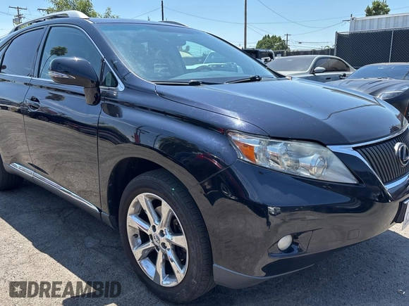2010 Lexus RX 350 z VIN 2T2ZK1BA8AC009397, wystawiony jako Copart lot #65597465 z przebiegiem 124 103 mil mil oraz Czysty tytuł • Clean title. Historia ofert i sprzedaży dostępna na DreamBid. Obrazek 1.