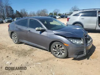 2016 Honda Civic Sedan EX with VIN 19XFC2F74GE005446, listed as a Copart auction lot 47632935 with 152,351 mi miles and Salvage Title. Bid and sale history available at carsss.com. Image 4.