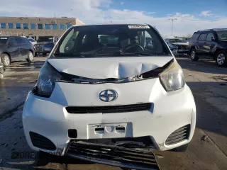 2014 Scion iQ with VIN JTNJJXB01EJ026837, listed as a Copart auction lot 43596385 with 52,826 mi miles and Salvage title. Bid and sale history available at DreamBid. Image 5.
