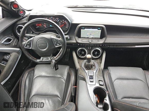 2017 Chevrolet Camaro 2SS with VIN 1G1FG1R77H0147500, listed as a Copart auction lot 59810715 with 68,712 mi miles and Clean title. Bid and sale history available at DreamBid. Image 8.