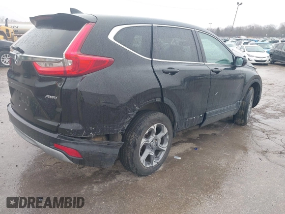 2017 Honda CR-V EX-L with VIN 2HKRW2H81HH633083, listed as a IAAI auction lot 41732777 with 152,495 mi miles. Bid and sale history available at carsss.com. Image 4.