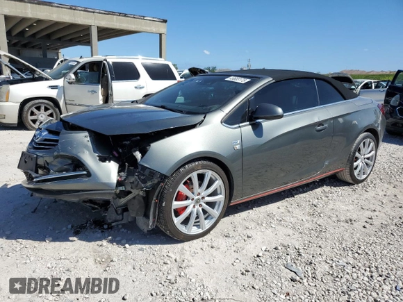 2017 Buick Cascada Premium with VIN W04WH3N5XHG057845, listed as a Copart auction lot 49683175 with 70,192 mi miles and Salvage Title. Bid and sale history available at DreamBid. Image 1.