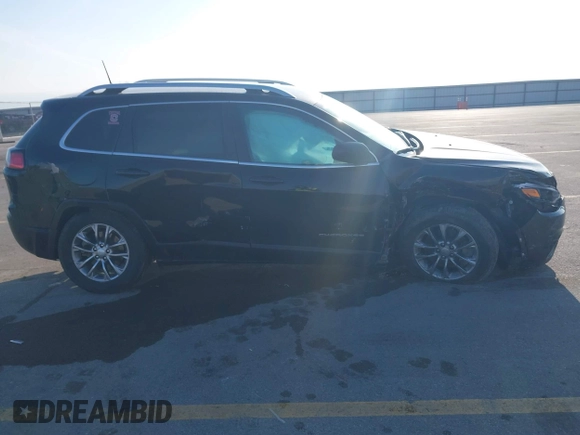 2019 Jeep Cherokee Latitude Plus with VIN 1C4PJMLX4KD305945, listed as a IAAI auction lot 41897473 with 53,271 mi miles. Bid and sale history available at carsss.com. Image 13.