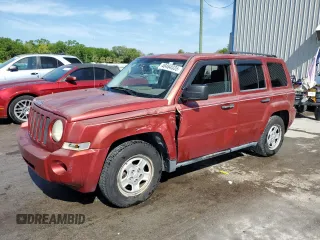 2008 Jeep Patriot Sport z VIN 1J8FT28068D682980, wystawiony jako Copart lot #48484035 z przebiegiem 81 654 mil mil oraz Szkoda całkowita • Salvage title. Historia ofert i sprzedaży dostępna na DreamBid. Obrazek 1.