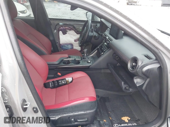 2024 Lexus IS 350 F Sport with VIN JTHBZ1E22R5035541, listed as a IAAI auction lot 41060031 with 8,390 mi miles and . Bid and sale history available at DreamBid. Image 5.