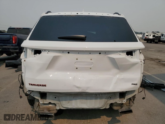 2019 Chevrolet Traverse Premier with VIN 1GNEVKKW1KJ282545, listed as a Copart auction lot 66208724 with 74,390 mi miles and Salvage Title. Bid and sale history available at carsss.com. Image 6.