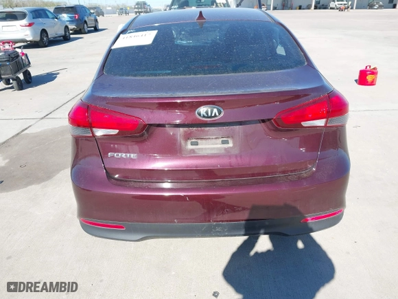 2018 Kia Forte LX with VIN 3KPFK4A77JE246026, listed as a IAAI auction lot 41846417 with 77,847 mi miles. Bid and sale history available at carsss.com. Image 16.