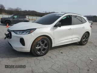 2024 Ford Escape ST-Line with VIN 1FMCU0MN5RUA55102, listed as a Copart auction lot 45964215 with 8,249 mi miles and Salvage Title. Bid and sale history available at carsss.com. Image 1.