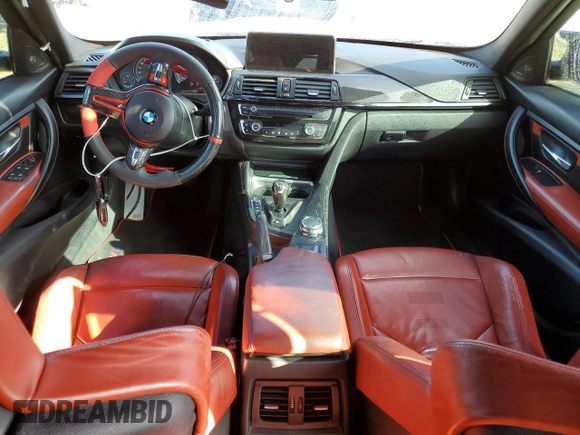 2015 BMW M3 with VIN WBS3C9C56FP803839, listed as a Copart auction lot 70249643 with 123,655 mi miles. Bid and sale history available at carsss.com. Image 8.