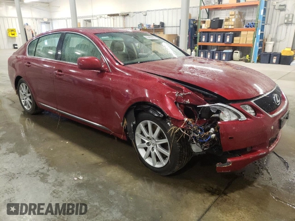 2007 Lexus GS 350 with VIN JTHCE96S470005173, listed as a Copart auction lot 55408425 with Not Provided miles and Non Repairable. Bid and sale history available at DreamBid. Image 4.