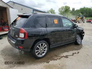 2017 Jeep Compass Latitude с VIN 1C4NJCEB2HD170864, выставлен на аукционе Copart как лот 60544555 с пробегом 77 090 миль миль и На запчасти • Non repairable. История ставок и продаж доступна на DreamBid. Изображение 3.