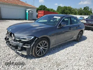 2020 BMW 3 Series 330i xDrive with VIN 3MW5R7J04L8B23908, listed as a Copart auction lot 61127665 with 101,050 mi miles and Salvage title. Bid and sale history available at DreamBid. Image 1.