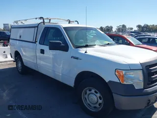 2014 Ford F-150 XL with VIN 1FTNF1CF5EKF62031, listed as a IAAI auction lot 41657632 with 216,689 mi miles and . Bid and sale history available at DreamBid. Image 13.