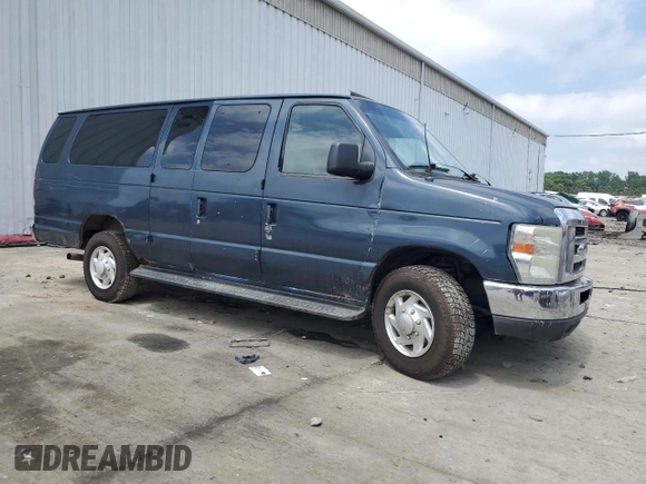2009 Ford Econoline Passenger XL with VIN 1FBSS31L99DA33926, listed as a Copart auction lot 61430285 with 491,365 mi miles and Salvage title. Bid and sale history available at DreamBid. Image 4.