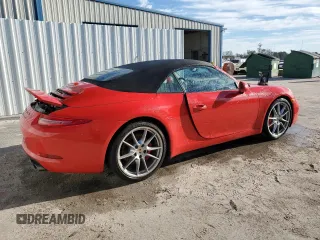 2012 Porsche 911 Carrera S with VIN WP0CB2A94CS154381, listed as a Copart auction lot 74478084 with Not Provided miles and Non Repairable. Bid and sale history available at carsss.com. Image 3.