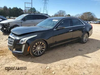 2014 Cadillac CTS Luxury RWD with VIN 1G6AR5SX4E0196780, listed as a Copart auction lot 47454185 with 84,265 mi miles and Salvage Title. Bid and sale history available at carsss.com. Image 1.