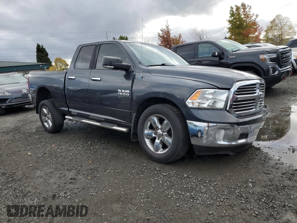 2014 Ram 1500 Big Horn with VIN 1C6RR7GG0ES164201, listed as a Copart auction lot 76834234 with 113,363 mi miles and Salvage title. Bid and sale history available at DreamBid. Image 4.