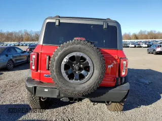2021 Ford Bronco z VIN 1FMDE5CH3MLA60288, wystawiony jako Copart lot #79826644 z przebiegiem 12 451 mil mil oraz Szkoda całkowita • Salvage title. Historia ofert i sprzedaży dostępna na DreamBid. Obrazek 6.