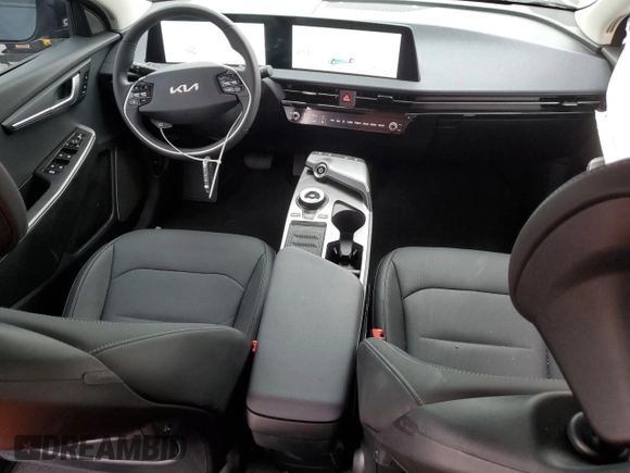 2024 Kia EV6 Wind with VIN KNDC34LA1R5184767, listed as a Copart auction lot 76749224 with 4,362 mi miles and Salvage Title. Bid and sale history available at carsss.com. Image 8.