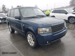 2011 Land Rover Range Rover HSE with VIN SALME1D42BA335109, listed as a IAAI auction lot 41494989 with 102,676 mi miles. Bid and sale history available at carsss.com. Image 1.