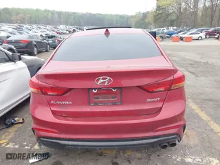 2018 Hyundai Elantra Sport with VIN KMHD04LB3JU498156, listed as a IAAI auction lot 41923602 with 175,000 mi miles. Bid and sale history available at carsss.com. Image 16.
