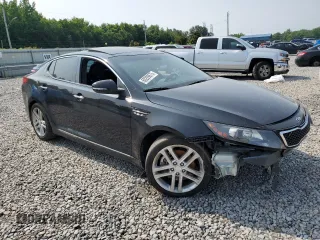 2013 Kia Optima SX with VIN 5XXGR4A60DG110906, listed as a Copart auction lot 60209675 with Not provided miles and Salvage title. Bid and sale history available at DreamBid. Image 4.